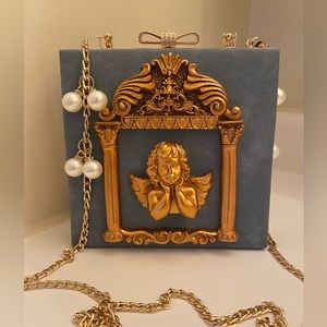 Angelic Purse with Pearls Purse